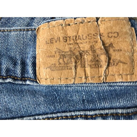 Levi 529 Jeans Women’s Curvy Bootcut 12 Medium Denim Pants - Picture 12 of 16